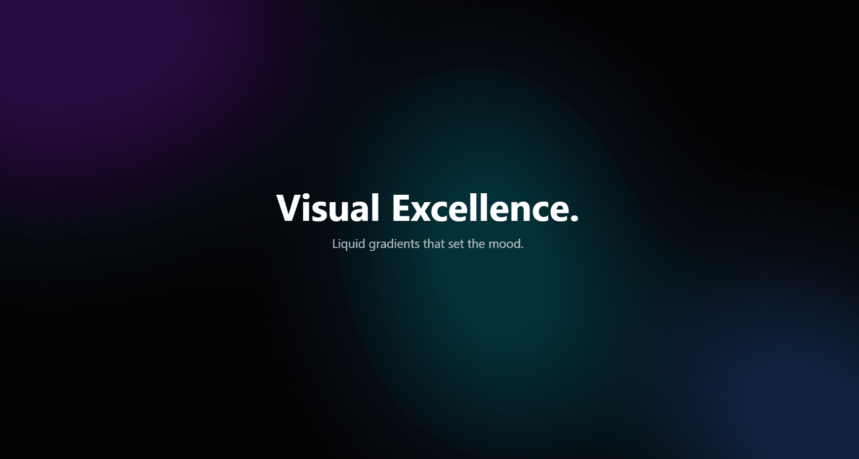 Animated Mesh Gradient Background - Next.js CSS Modules - NEXTJS component preview