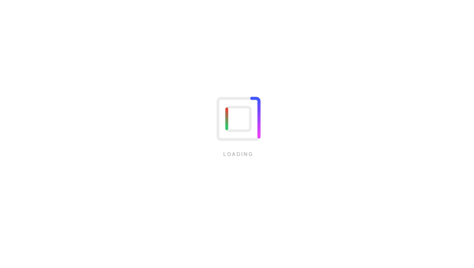 Animated Loop Loader - React JS Loading Spinner