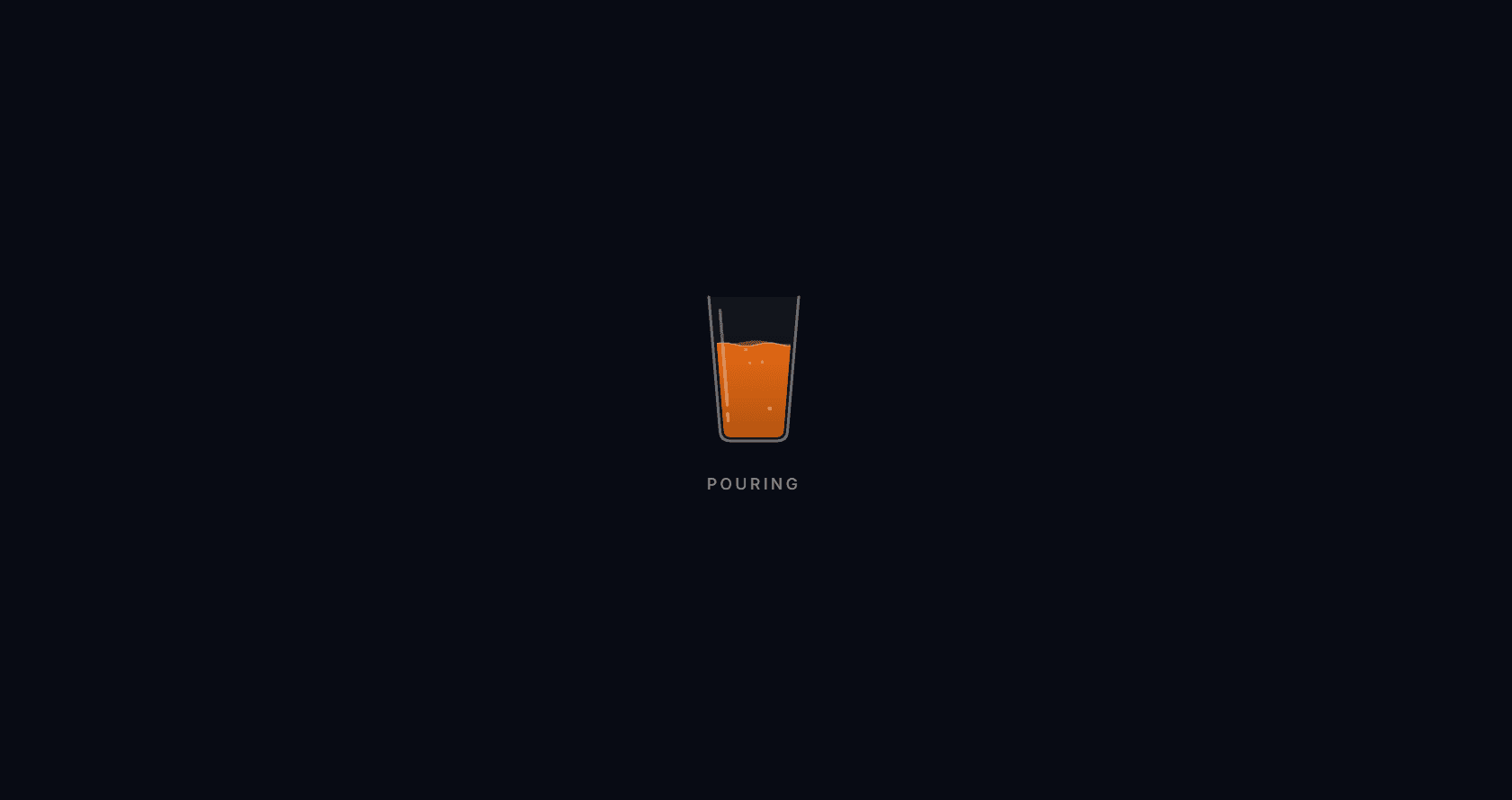 Pour Loader - React Liquid Fill Animation for Drink Brands