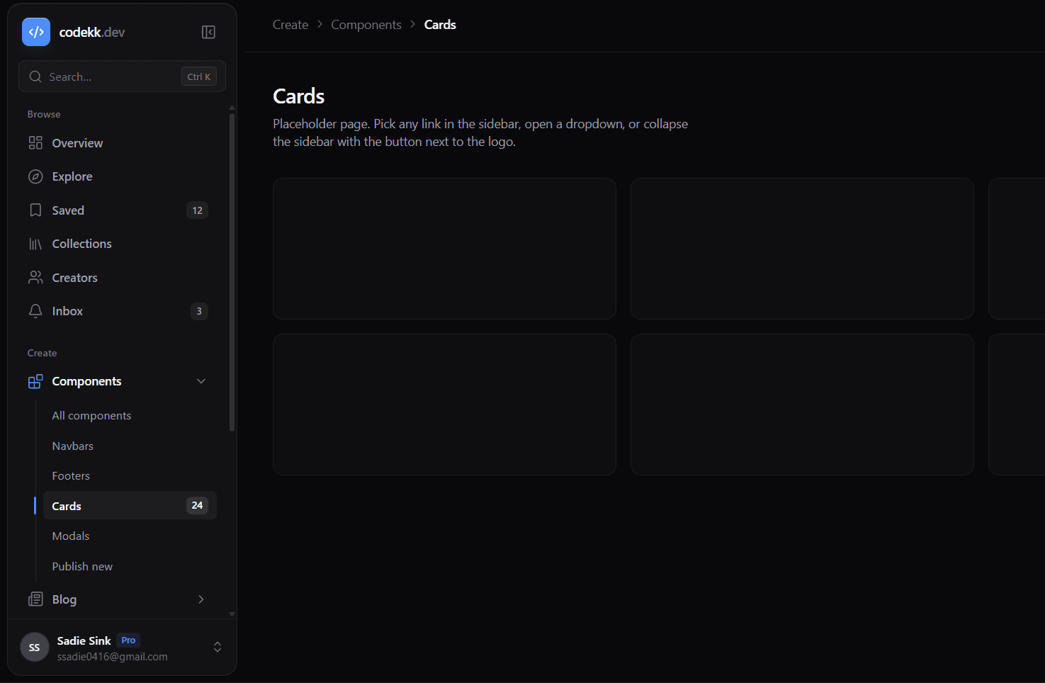 Sidebar - React Admin Dashboard Sidebar - REACT component preview